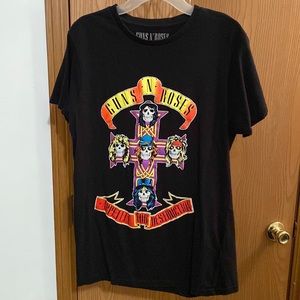 Adult Guns N Roses Appetite for Destruction Tshirt size Med